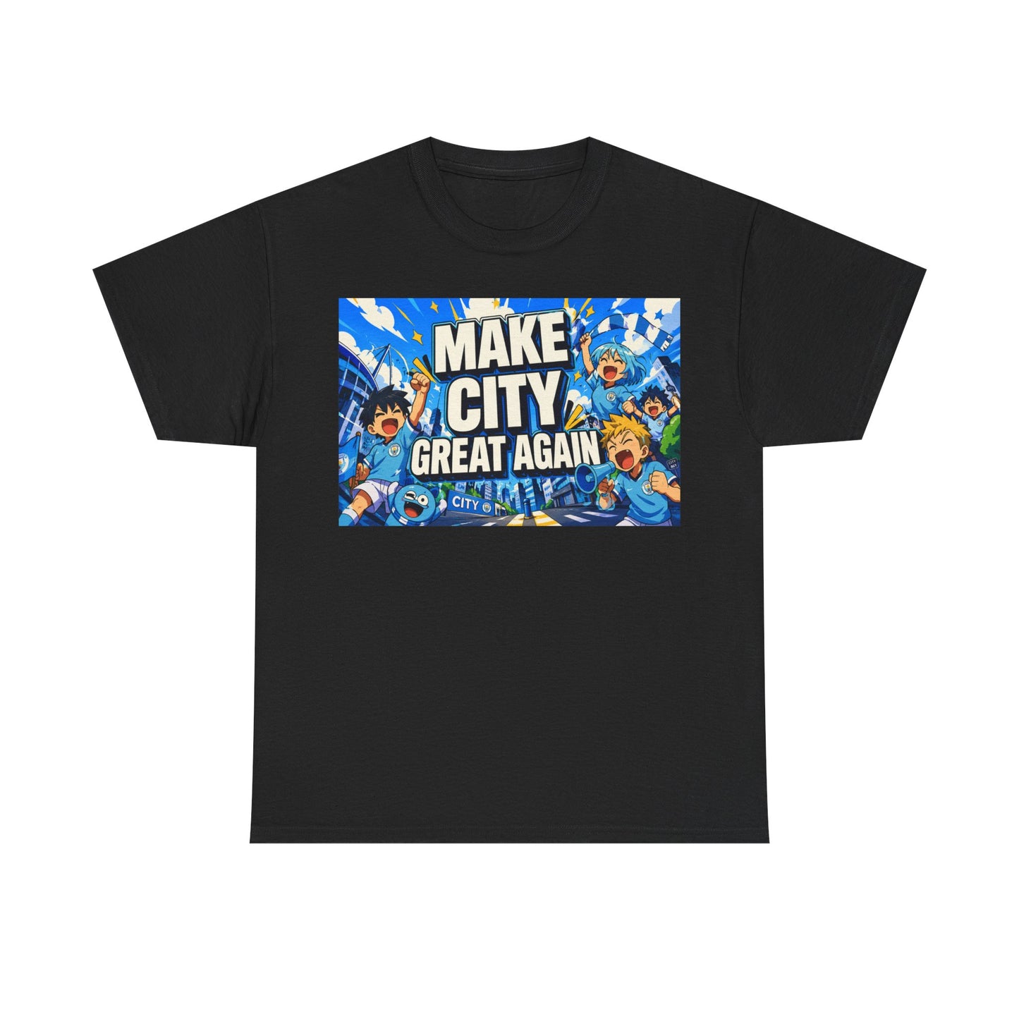Make City Great Again Graphic Tee — Urban Skateboard Streetwear T-Shirt