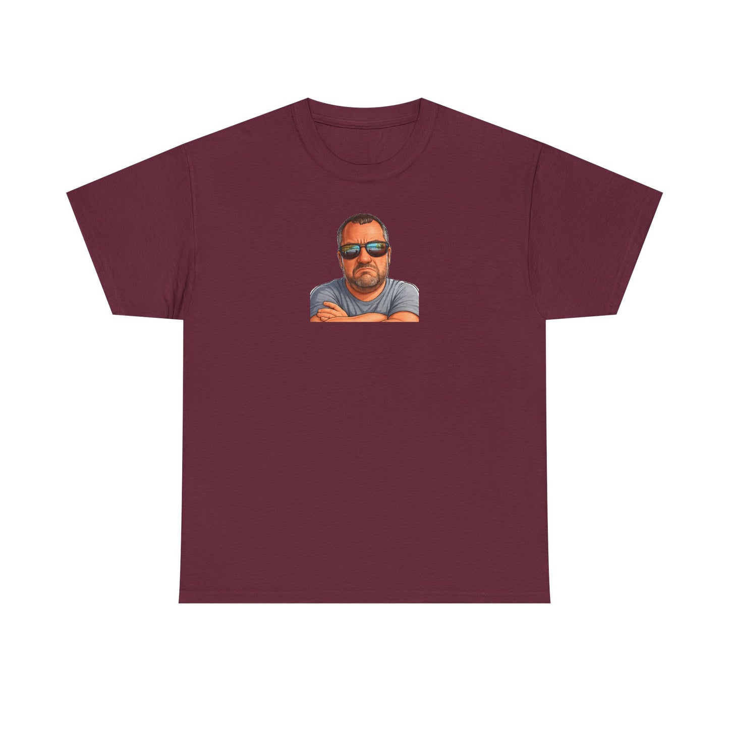 Go Ahead Make My Day T-Shirt — Sunglasses Guy Graphic Tee