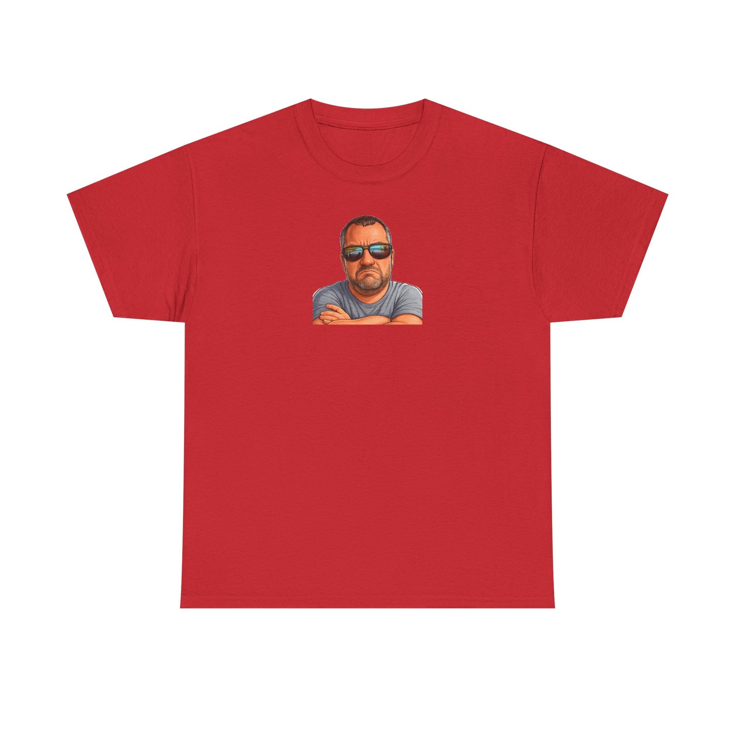 Go Ahead Make My Day T-Shirt — Sunglasses Guy Graphic Tee