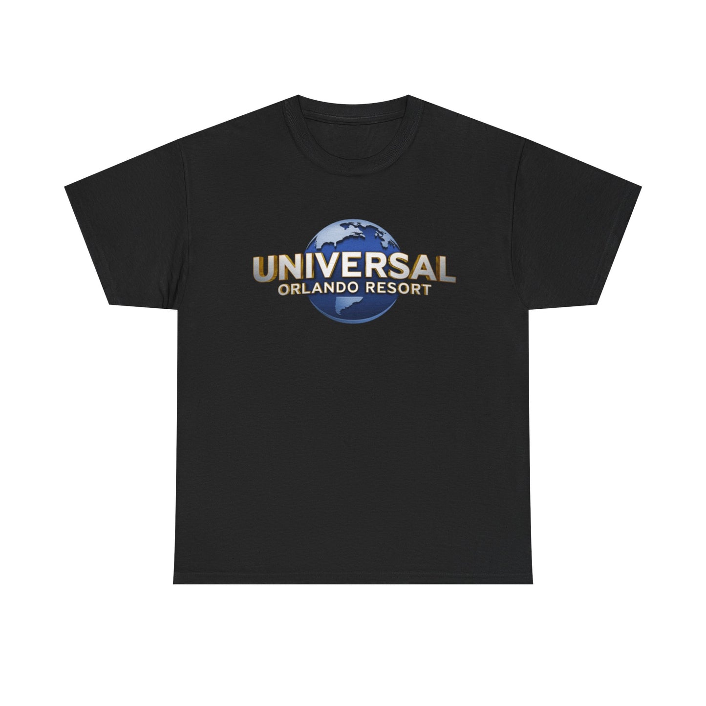 Universal Orlando Resort T‑Shirt — Retro Globe Logo Souvenir Tee