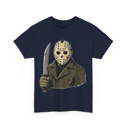 Horror Mask Killer Graphic Tee