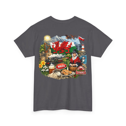Wales Pride T-Shirt — 'Make Wales Great Again' Welsh Dragon Tee