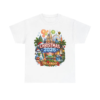 Christmas 2026 Orlando T-Shirt — Holiday Theme Park Souvenir Tee