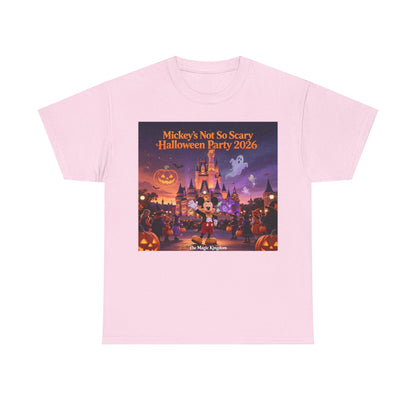 Halloween Party Tee — "Mickey's Not So Scary Halloween Party 2026"