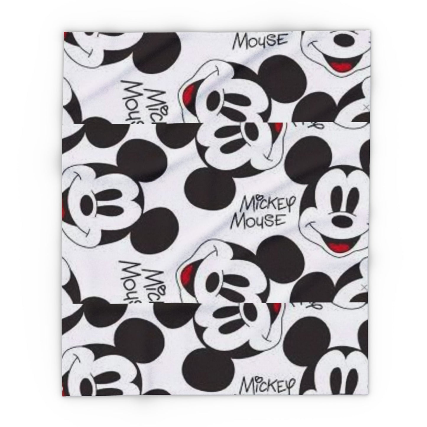 Mickey Mouse Fleece Blanket — Soft Disney Character Throw