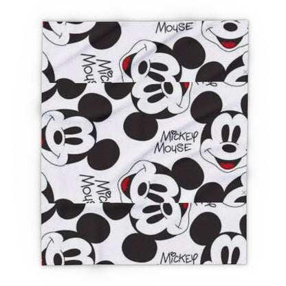 Mickey Mouse Fleece Blanket — Soft Disney Character Throw