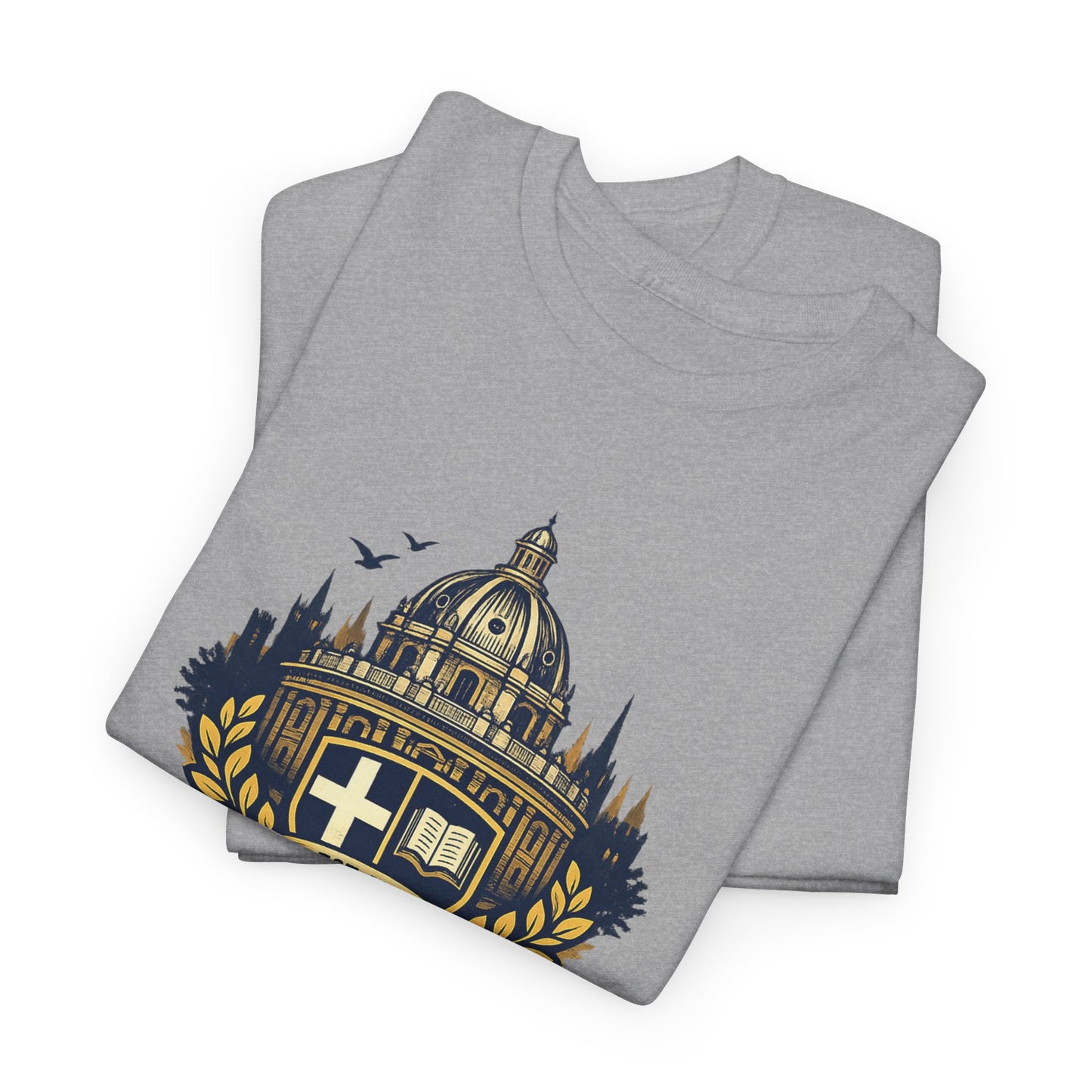 Oxford Crest T-Shirt — Vintage University Graphic Tee