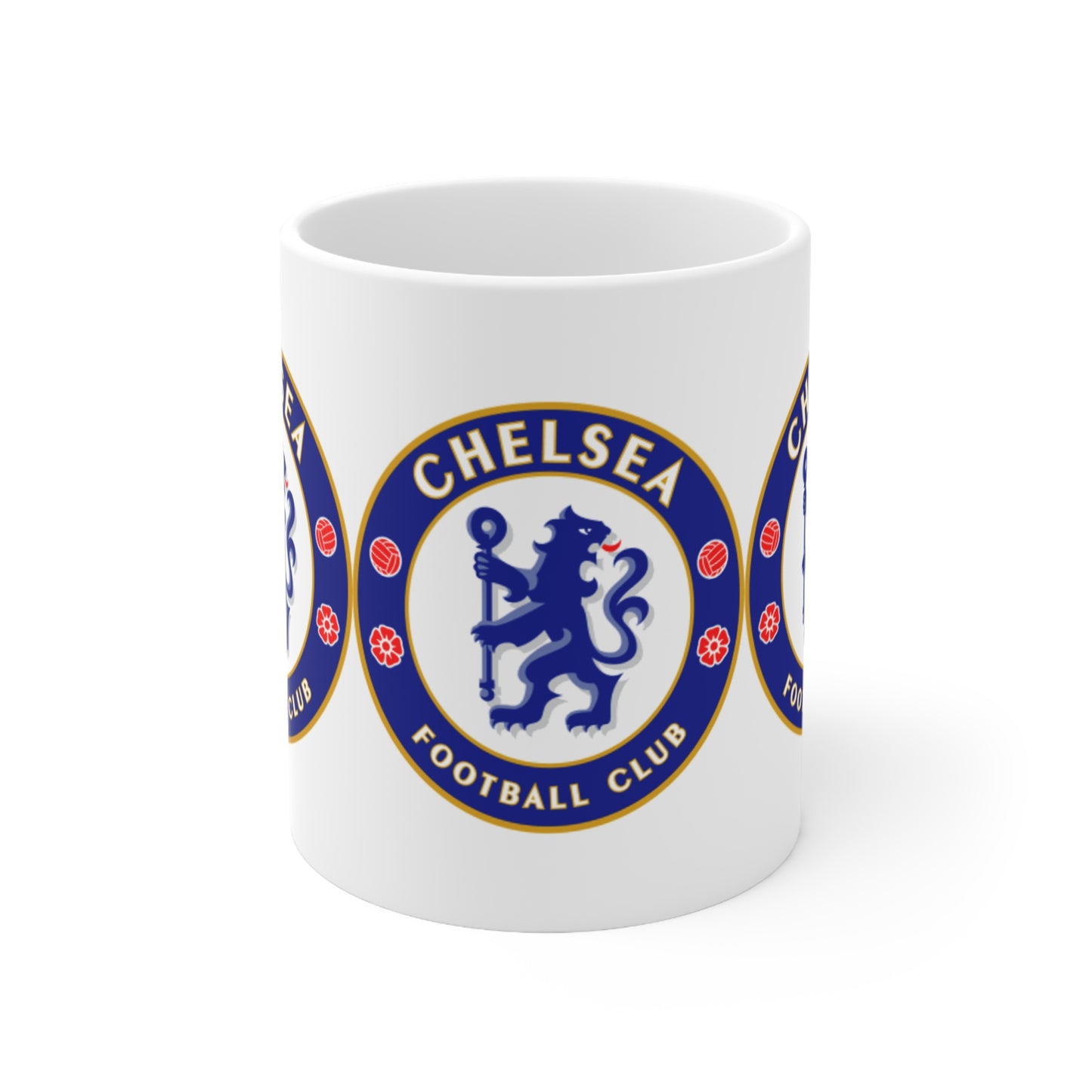 Chelsea Football Club Logo Ceramic Coffee Mug — 11oz & 15oz