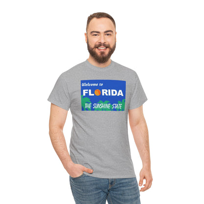Florida "Welcome to Florida - The Sunshine State" T-Shirt