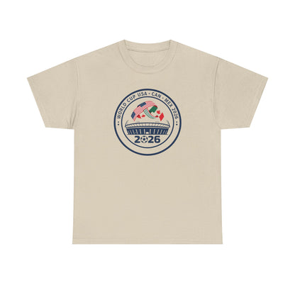 2026 World Cup USA Canada Mexico Soccer Tee