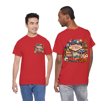 Las Vegas Vintage Collage T‑Shirt
