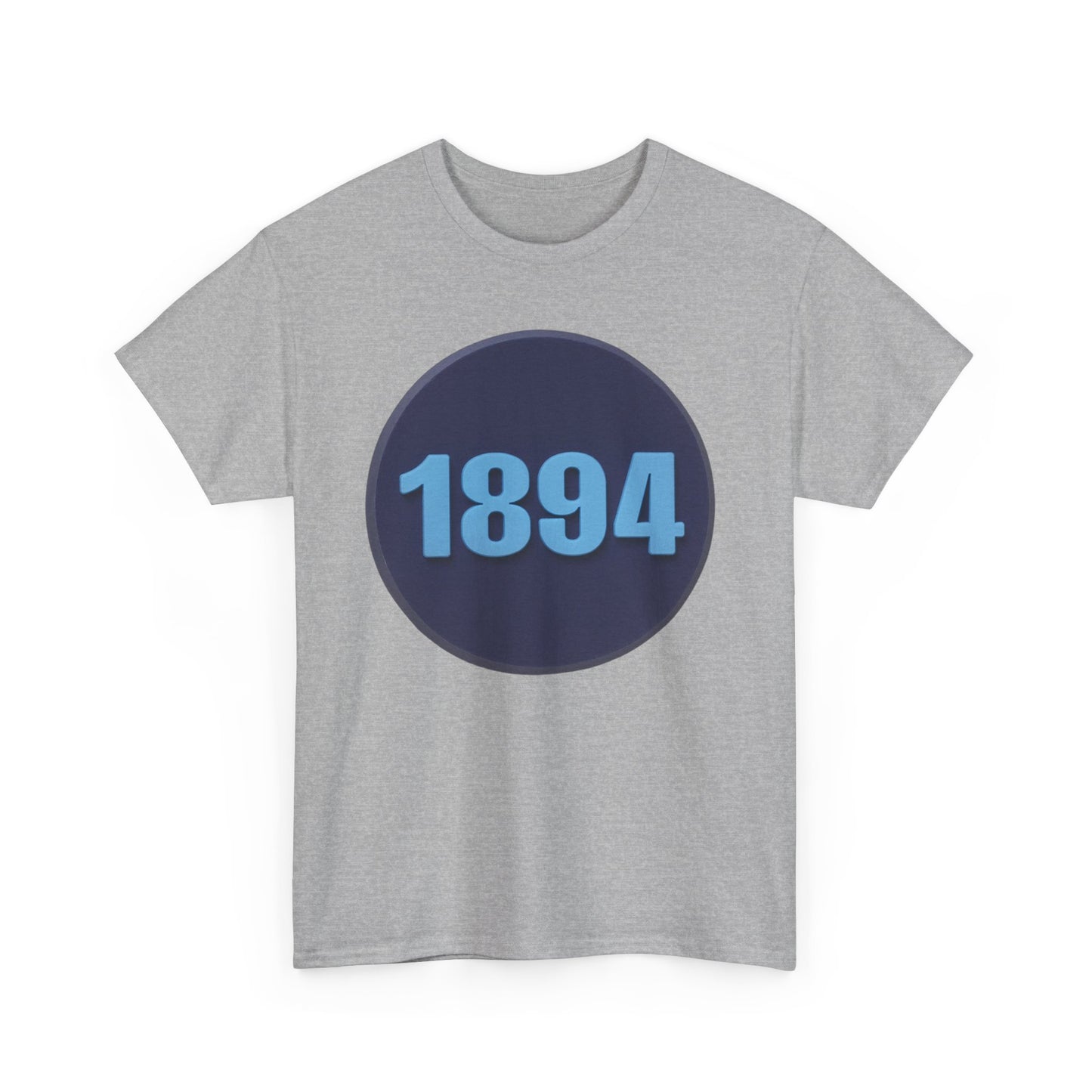 1894 Manchester City Circle Graphic Tee — Vintage Year Anniversary T-Shirt