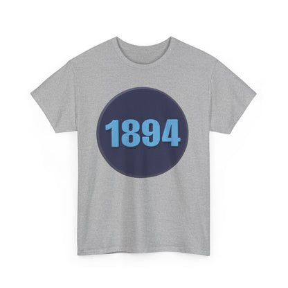 1894 Manchester City Circle Graphic Tee — Vintage Year Anniversary T-Shirt