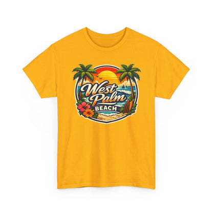 West Palm Beach Retro Sunset T-Shirt