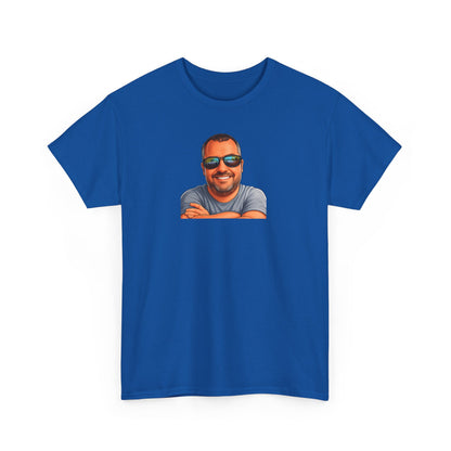T-Shirt — "Mama Always Said Life Is Like A Box Of Chocolates" Graphic Tee (Funny Retro Portrait)