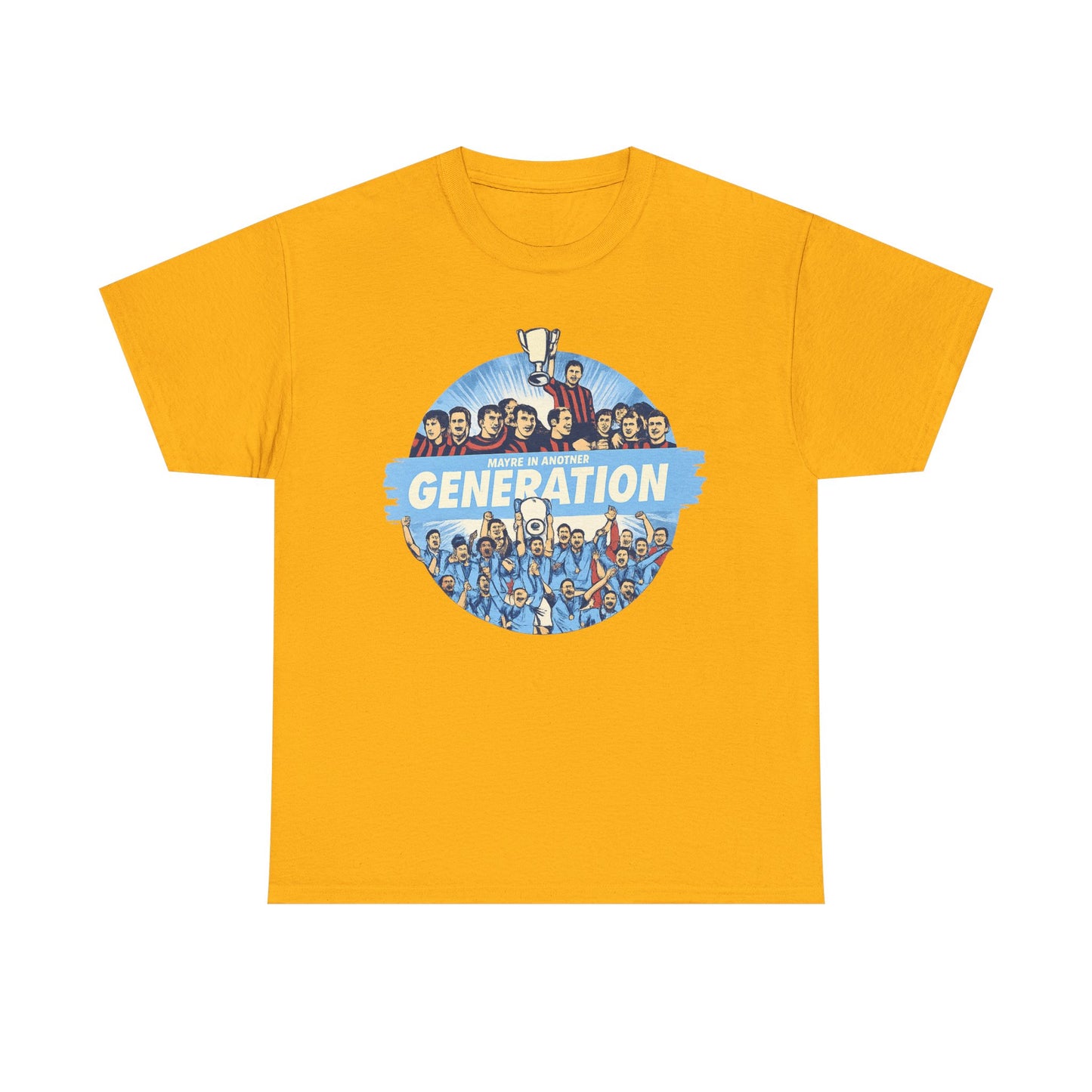 Manchester City Maybe in Another Generation Champions T‑Shirt — Retro Team Fan Tee