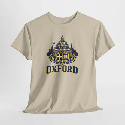 Oxford Crest T-Shirt — Vintage University Graphic Tee