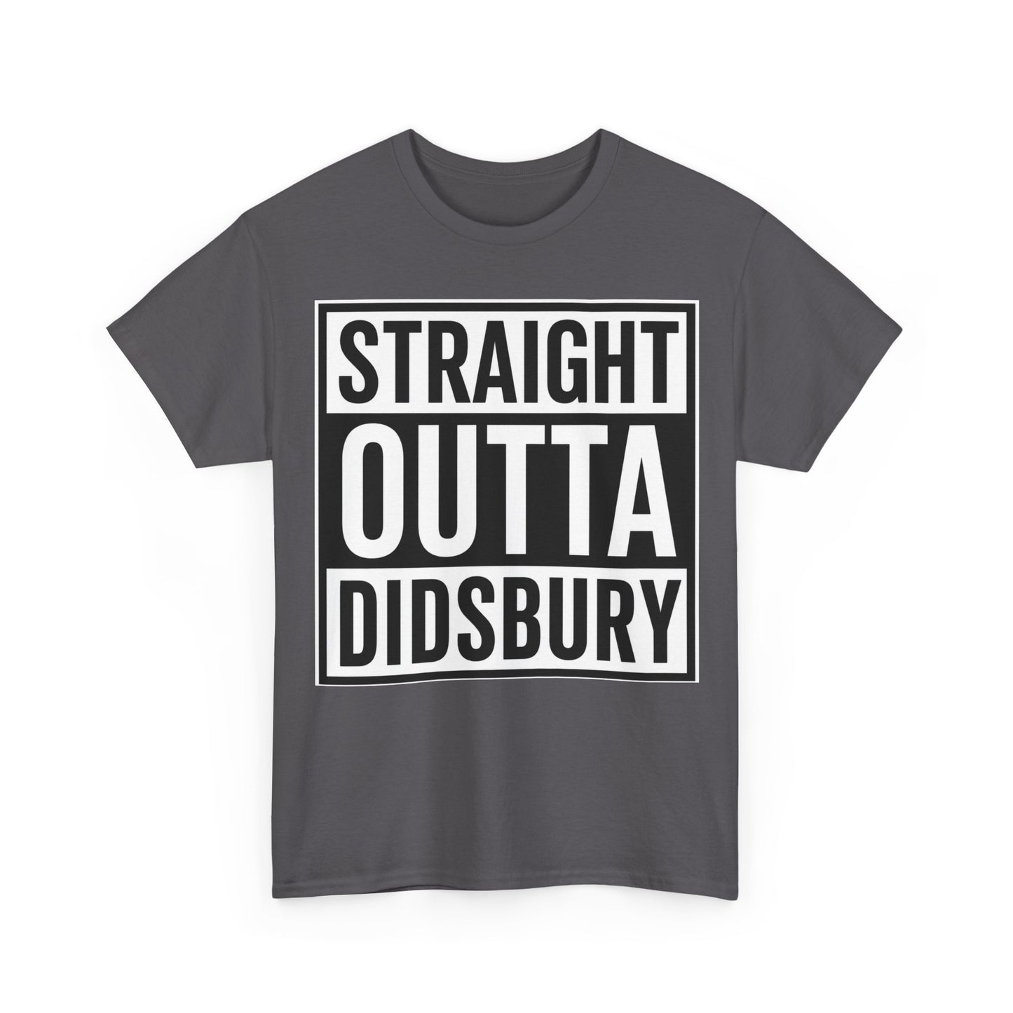 Straight Outta Didsbury T‑Shirt — Graphic City Pride Tee