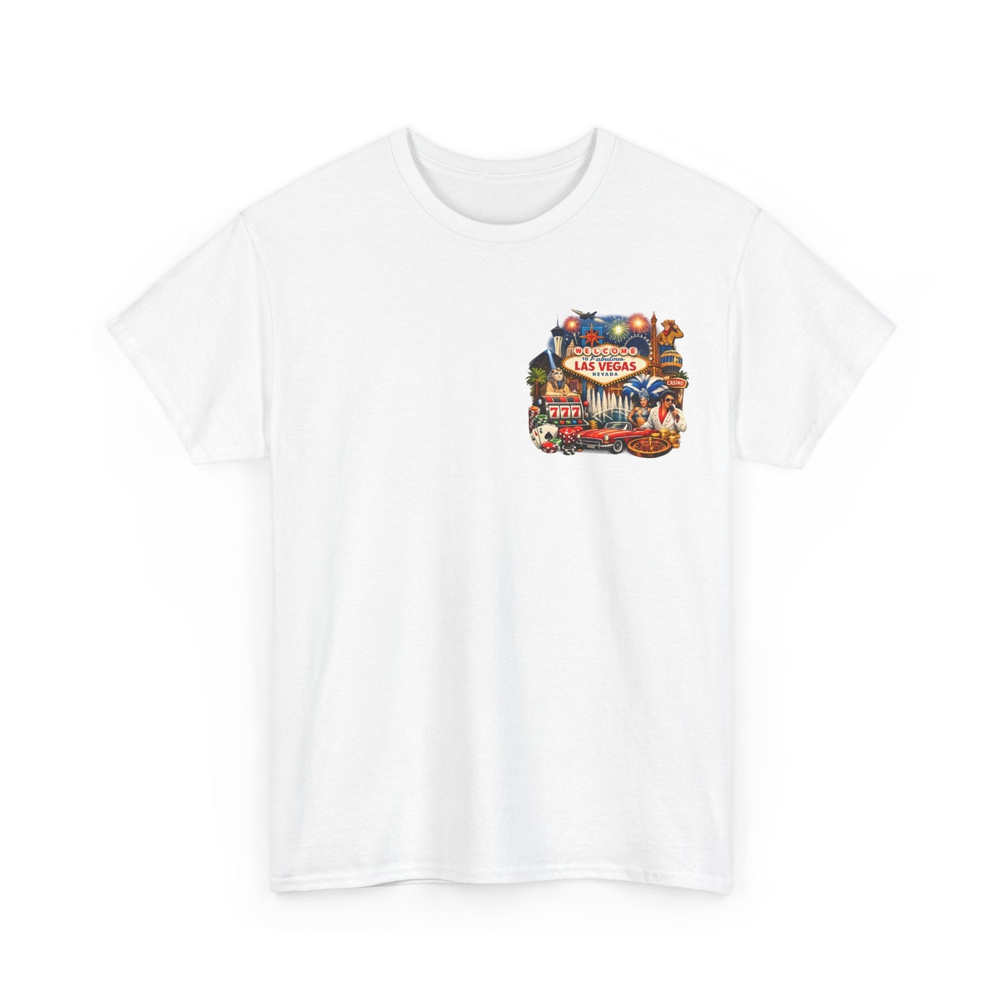 Las Vegas Vintage Collage T‑Shirt