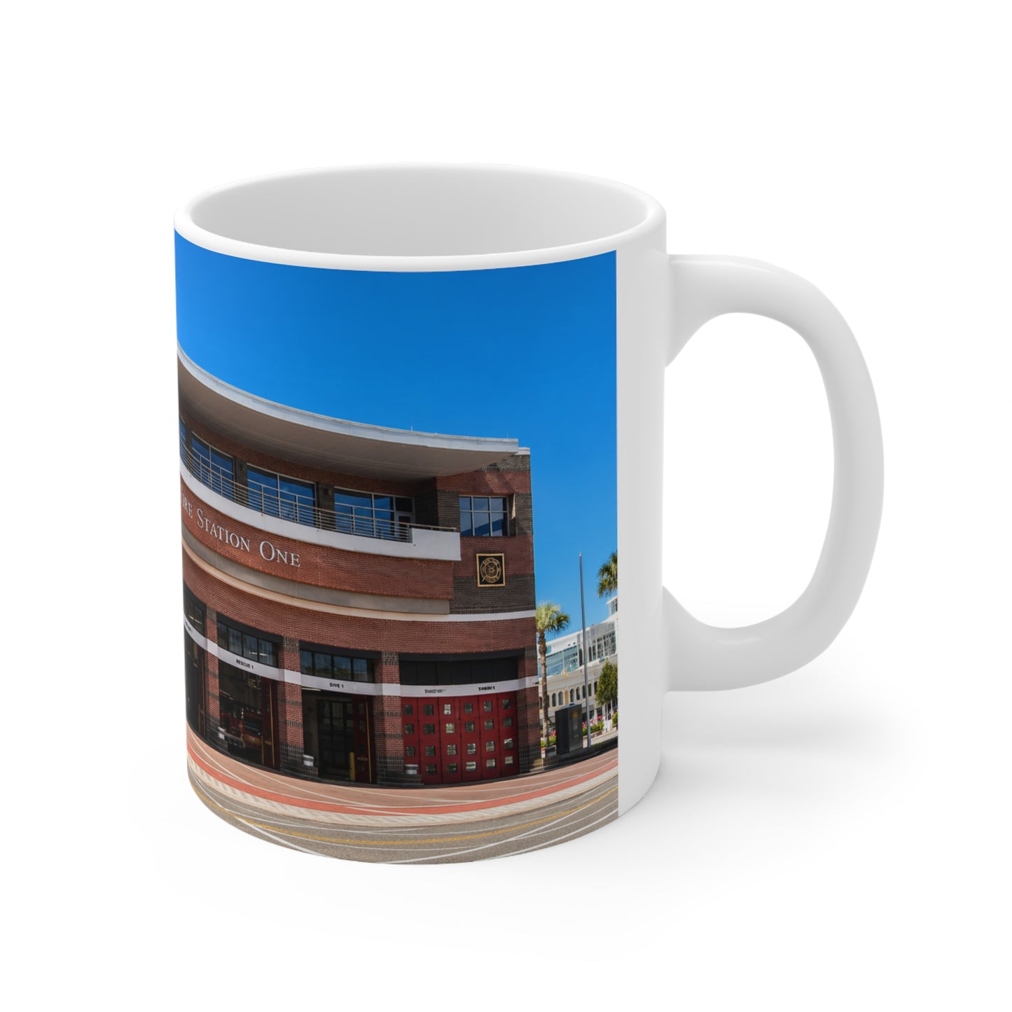 City of Orlando Fire Station One Ceramic Coffee Mug — 11oz & 15oz Souvenir