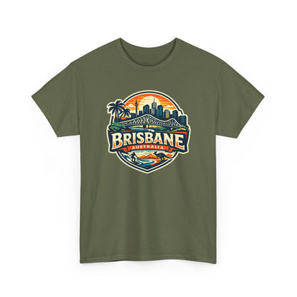 Brisbane Australia Vintage Sunset T-Shirt