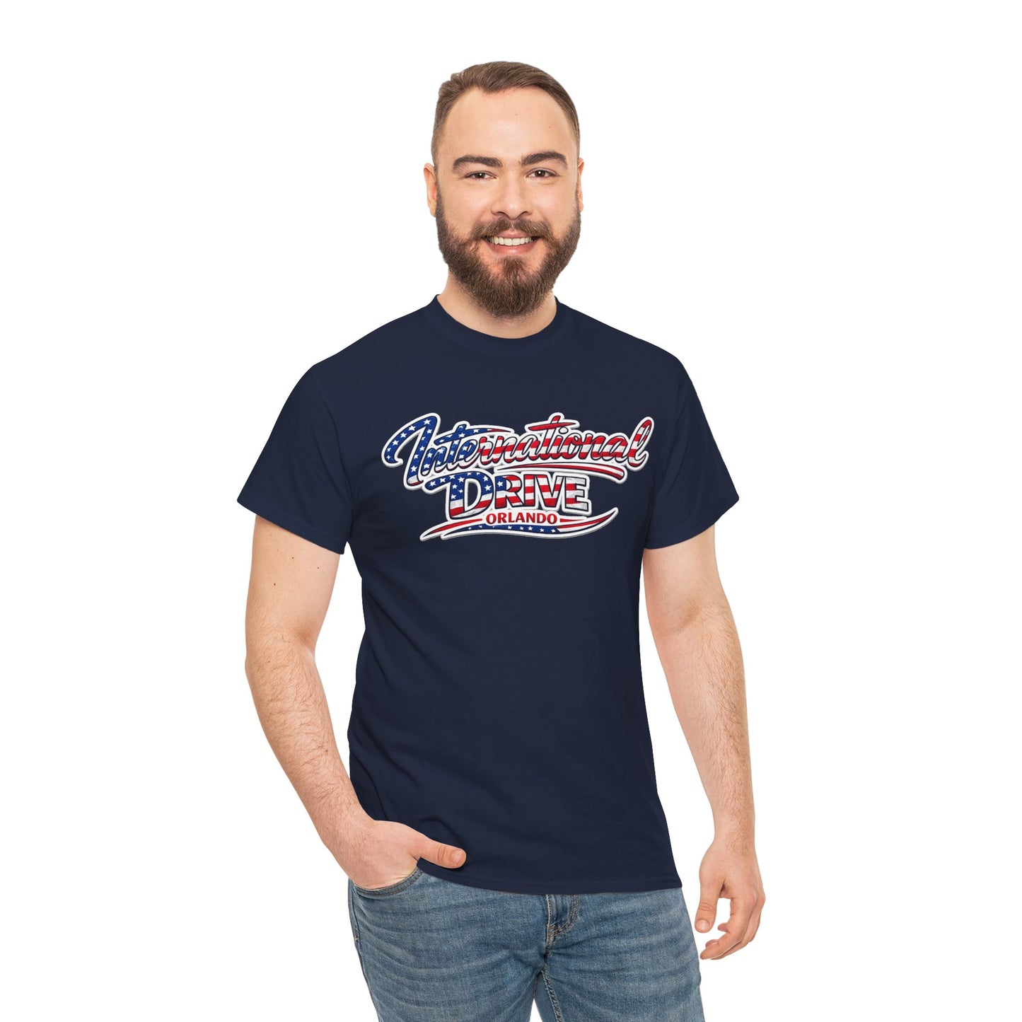 International Drive Orlando Unisex Heavy Cotton Tee