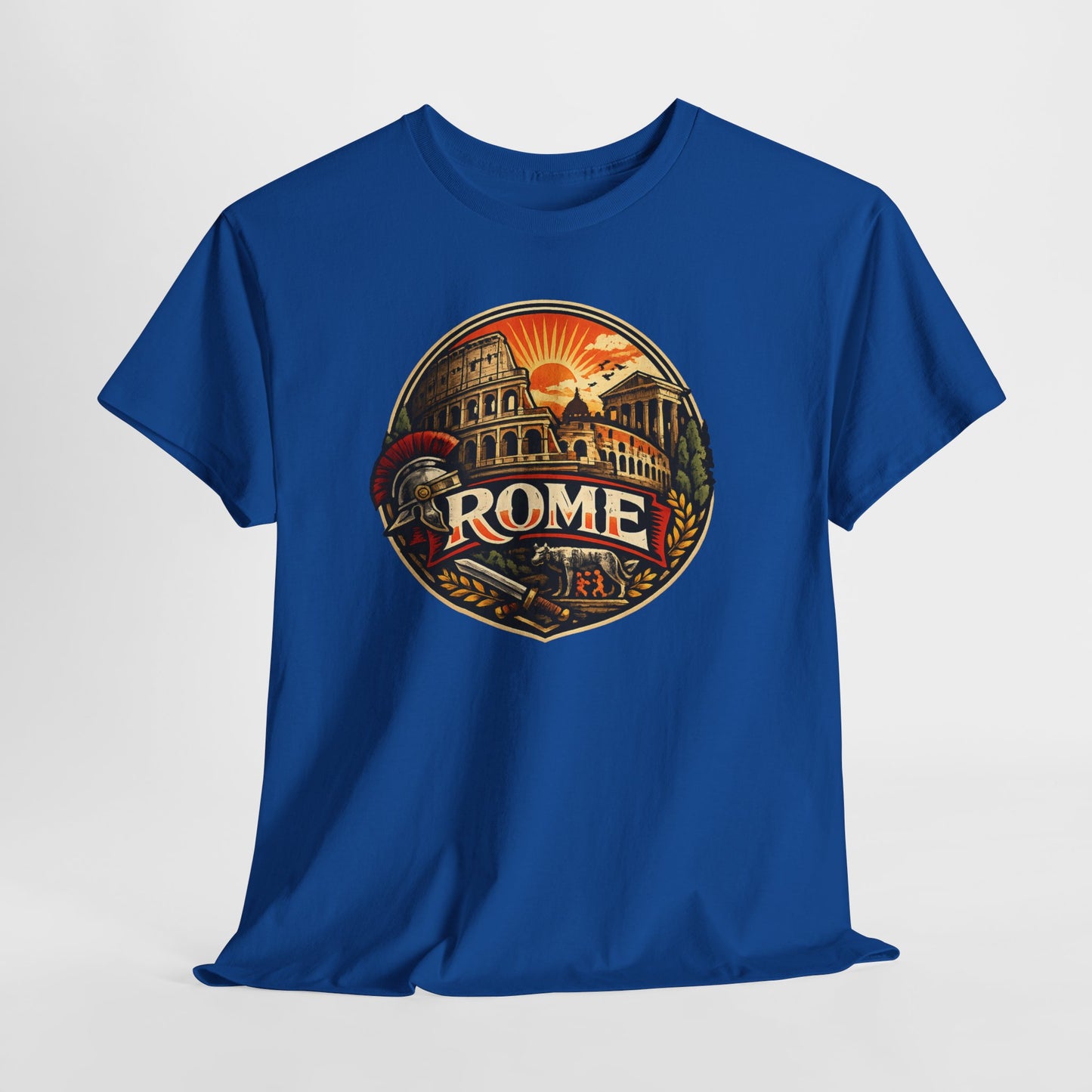Rome Vintage Graphic Tee — Retro Italy Travel T-Shirt
