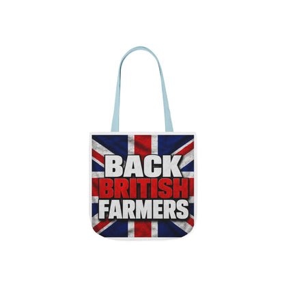 Back British Farmers Canvas Tote Bag — Union Jack Farming Support Tote