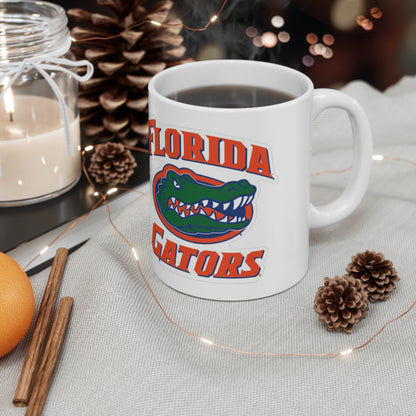 Florida Gators Ceramic Mug — College Team Logo Coffee Cup (11oz & 15oz)