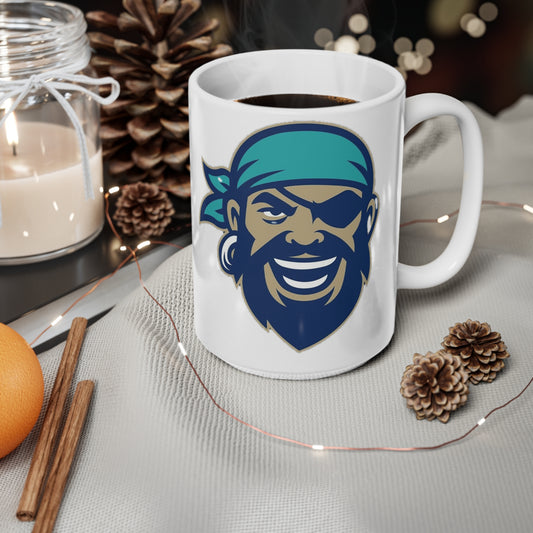 Orlando Pirates Logo Coffee Mug - 11oz & 15oz Ceramic Mug with Bold Buccaneer Design
