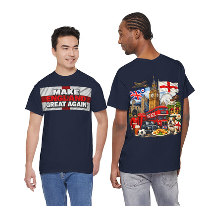 England Pride T-Shirt — "Make England Great Again" Graphic Tee