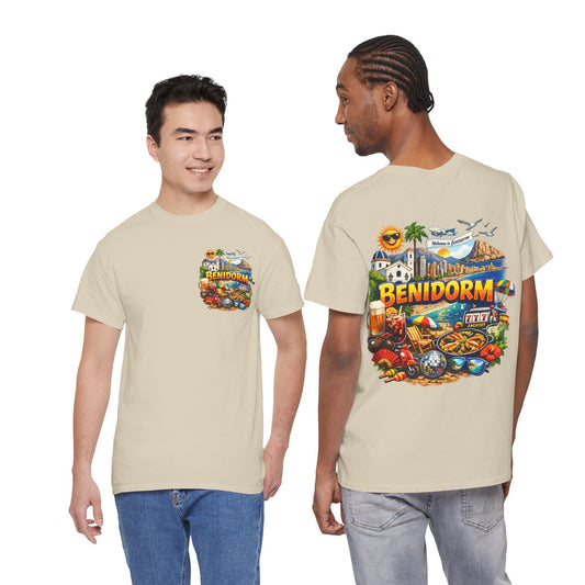 Benidorm Souvenir T‑Shirt — Spain Beach Holiday Graphic Tee