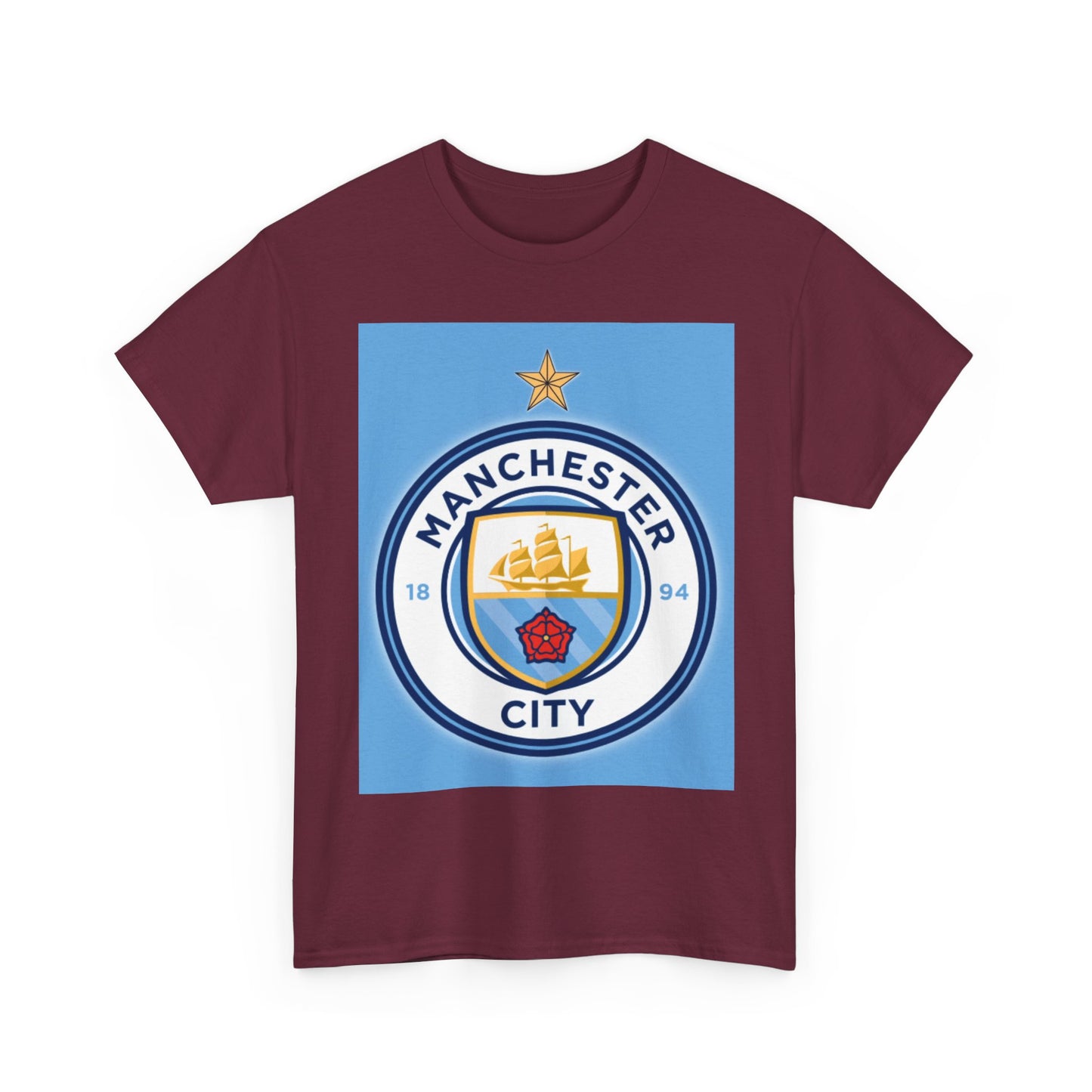 Manchester City Logo T-Shirt – Football Fan Tee