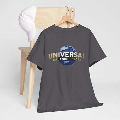 Universal Orlando Resort T‑Shirt — Retro Globe Logo Souvenir Tee