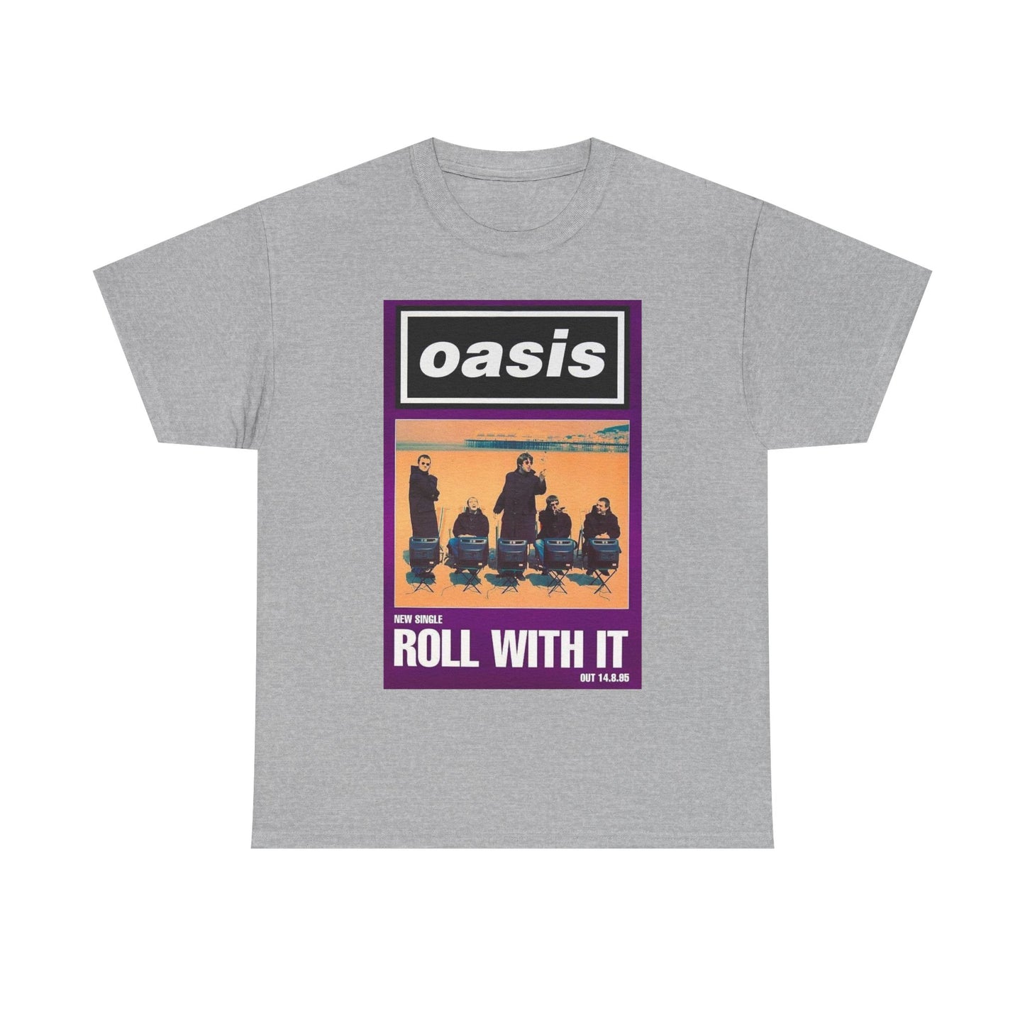 Oasis "Roll With It" Band Tee