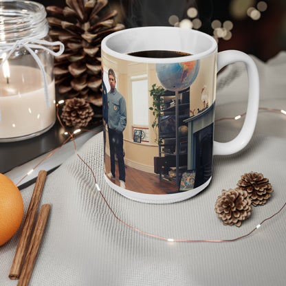 Pep And Noel Photo Coffee Mug — Personalized Ceramic Coffee Cup (11oz / 15oz)