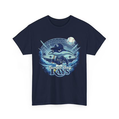 Tampa Bay Rays Mascot Graphic Tee – Retro Baseball Logo Shirt