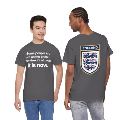 Some people are on the pitch - England 1966 T-Shirt — Bold Motivational Quote Tee