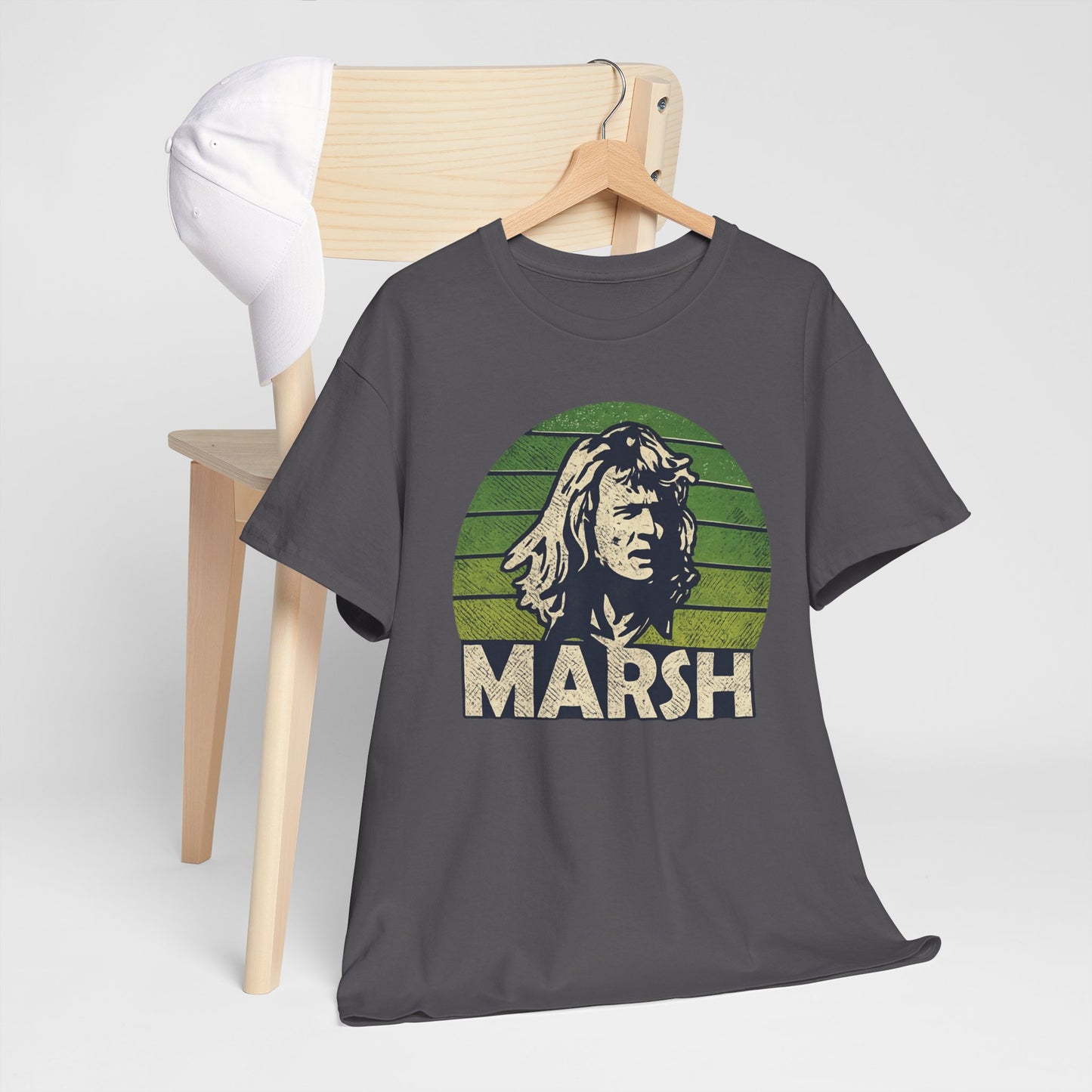 Rodney Marsh Retro Portrait Tee — Graphic T-Shirt