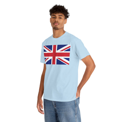 Union Jack Flag T‑Shirt — British Flag Tee for UK Pride & Travel