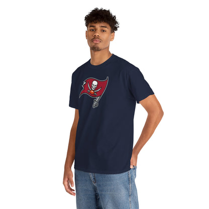 Tampa Bay Buccaneers Flag T-Shirt — Football Pirate Logo Tee