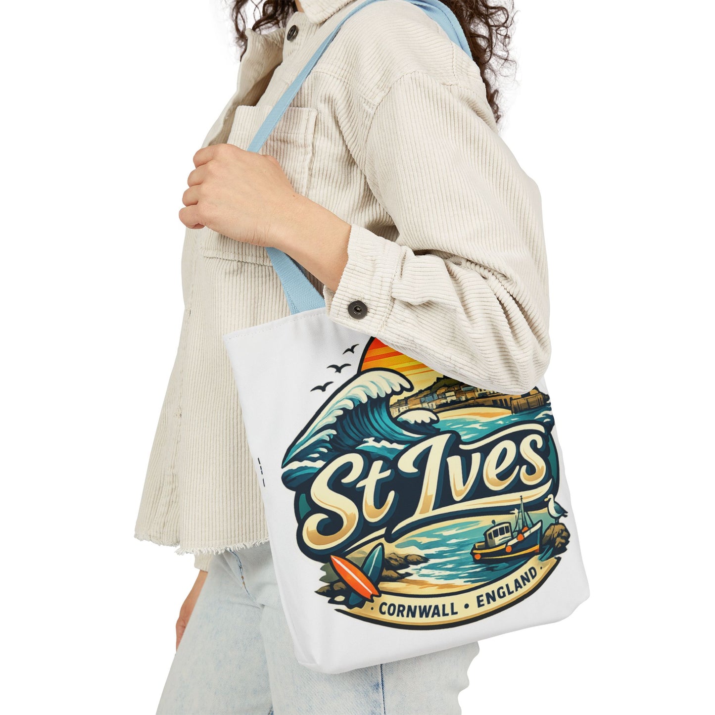 St Ives Cornwall Sunset Tote Bag
