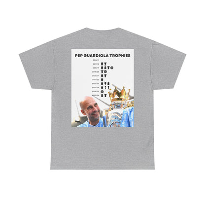 Pep Guardiola Trophies Graphic Tee