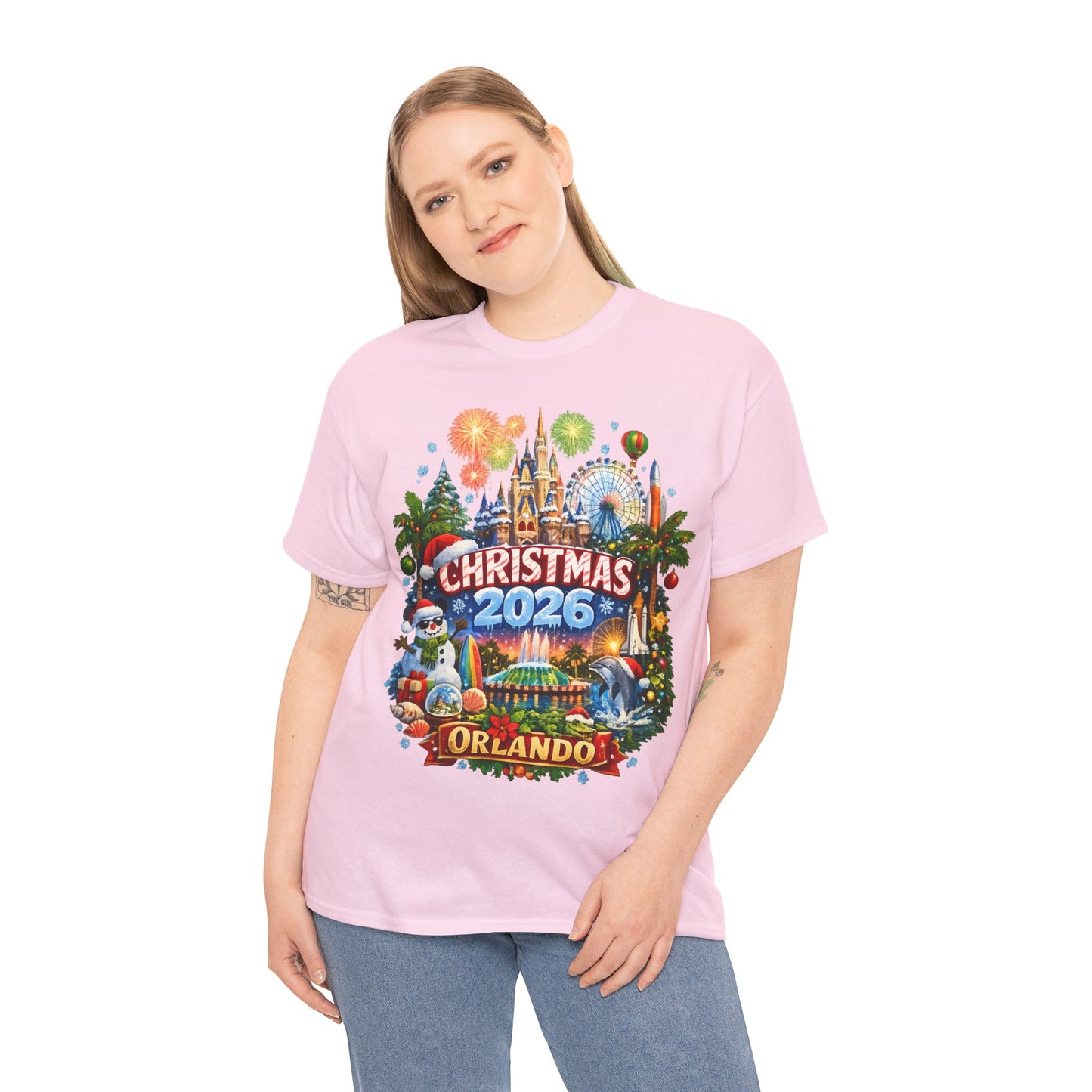 Christmas 2026 Orlando T-Shirt — Holiday Theme Park Souvenir Tee