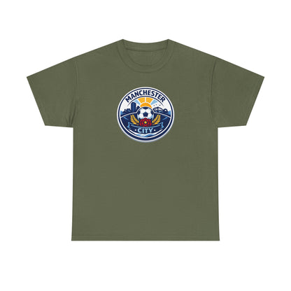 Manchester City Crest T-Shirt — Soccer Fan Tee