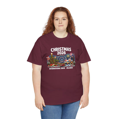 Christmas 2026 Orlando T-Shirt — International Drive Holiday Souvenir
