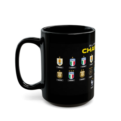 World Cup Champions Mug — All FIFA Winners Coffee Cup (11oz/15oz)