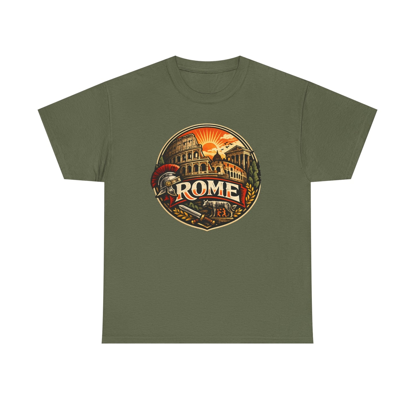 Rome Vintage Graphic Tee — Retro Italy Travel T-Shirt