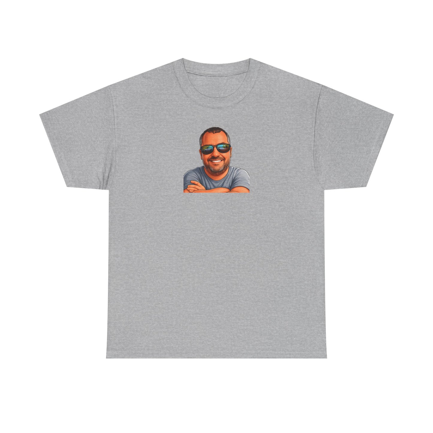 Graphic Tee — "E.T. Phoned Home" Smiling Guy Retro Design
