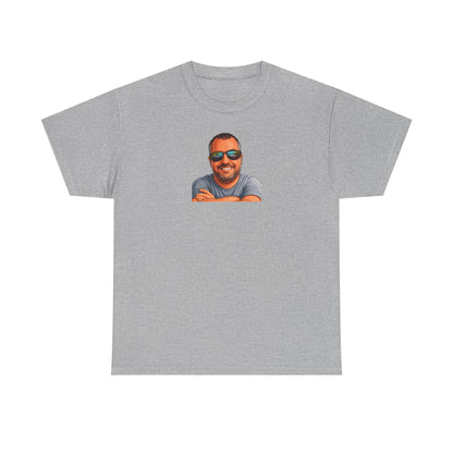 Graphic Tee — "E.T. Phoned Home" Smiling Guy Retro Design
